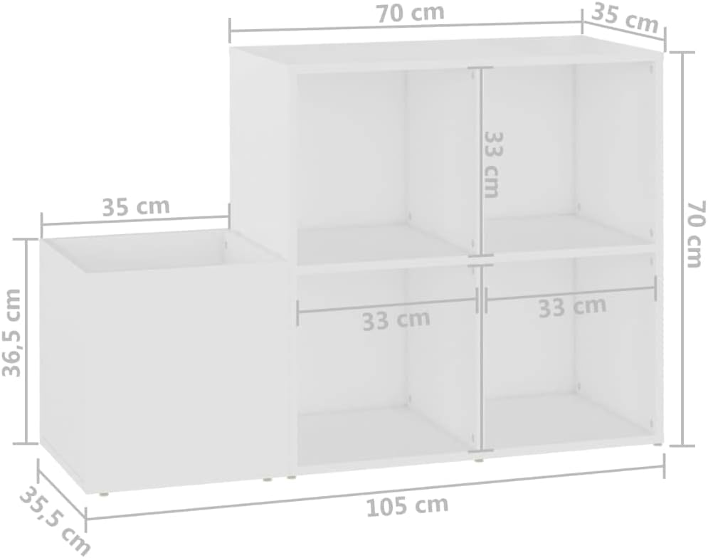 vidaXL Flur Schuhschrank Schuhregal Schuhablage Schuhaufbewahrung Schuhständer Schuhorganizer Schuht
