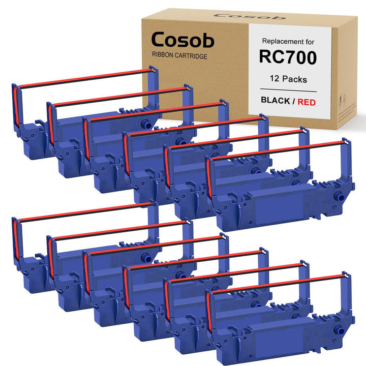 Cosob Ersatzband für SP700 Druckerband SP700 SP-700 RC700 RC700 RC-700 Verwendung mit Star SP700 SP7
