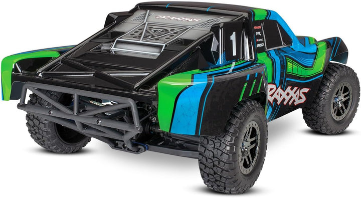 TRAXXAS Slash 4x4 grün RTR Clipless VXL Ultimate ohne Akku/Lader 1/10 Short-Course SC