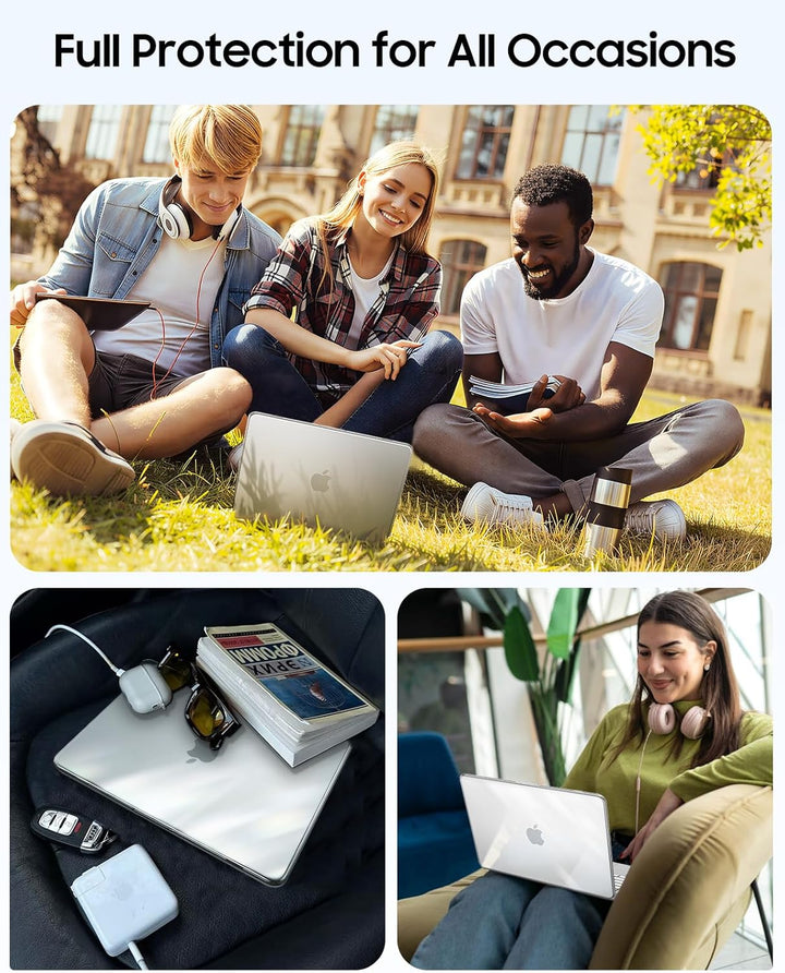 Fintie Hülle Kompatibel mit MacBook Neo 13 Zoll A3404 mit A18 Pro Chip 2026, Ultradünne Hartschale S