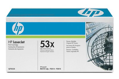 Hewlett Packard -HP- Laserjet M2727NFMFP (Q7553X) original Toner-Kartusche - Schwarz