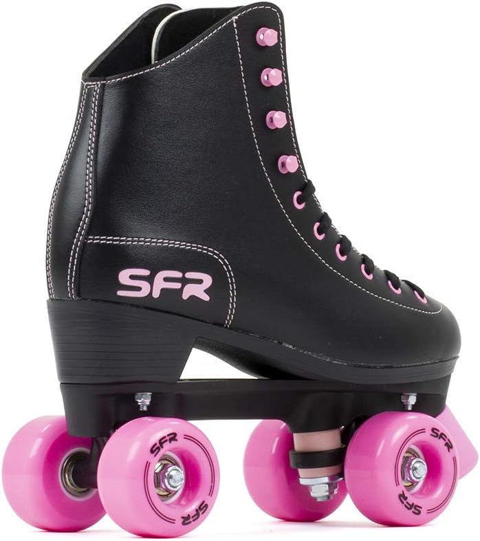 Unisex, Jugend SFR Figure Rollschuhe Kinder 37 Schwarz/Pink, 37 Schwarz/Pink