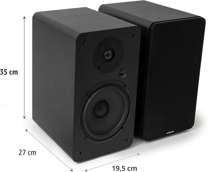 VULKKANO A6 ARC Aktivlautsprecher mit 6.5" Woofer, Bluetooth 5.0, HDMI ARC, Optische, RCA, USB, mit