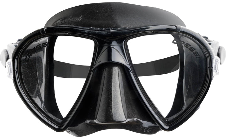 Cressi Tauchmaske Ocean Schnorchelmaske Schwarz/Schwarz, Schnorchelmaske Schwarz/Schwarz