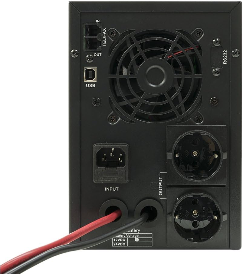 Backup-UPS, Unterbrechungsfreie Stromversorgung, SilverCloud 850VA, Reine Sinus, 850 VA / 600 W, AVR