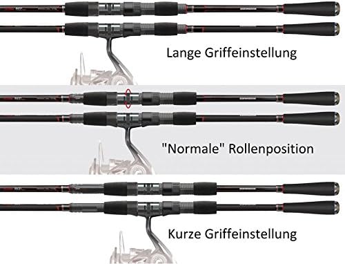 Cormoran Ticora Red Jigger 2.40m 7-25g Spinnrute