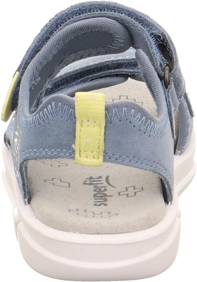 Superfit Jungen PixieSandale 32 EU Blau Gelb 8010, 32 EU Blau Gelb 8010