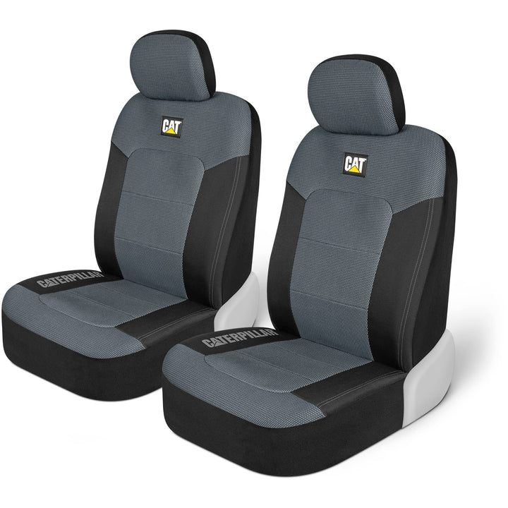 CAT® MeshFlex Autositzbezüge für Autos LKW und SUVs (2er Set) - Grau Autositzbezüge für Vordersitze