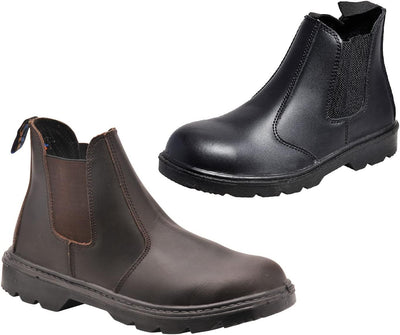 Portwest Steelite Dealer Sicherheitsstiefel S1P , Grösse: 44, Farbe: Braun, FW51BRR44 44 EU Braun, 4