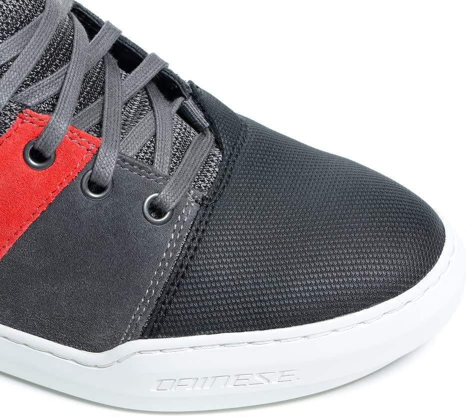 Dainese York D-WP Shoes, Motorradschuhe Wasserdicht Phantom Rot 36 EU, Phantom Rot 36 EU
