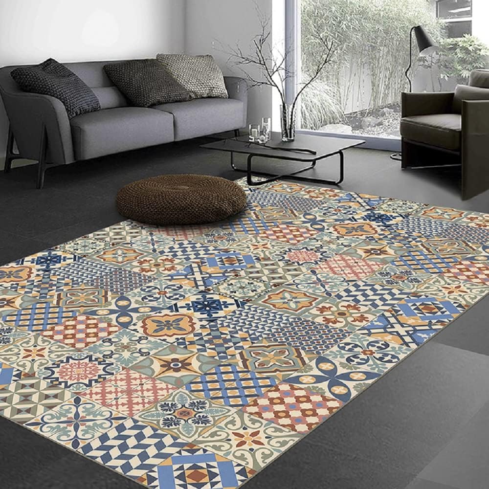vilber, Vinylteppich, Toledo DU 01 78 X 180 x 0.22 cm Mehrfarbig-01 78 x 180 x 0.22 cm, Mehrfarbig-0