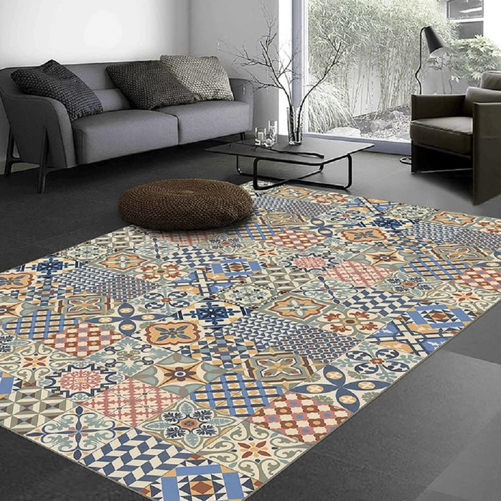 vilber, Vinylteppich, Toledo DU 01 78 X 180 x 0.22 cm Mehrfarbig-01 78 x 180 x 0.22 cm, Mehrfarbig-0