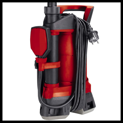 Einhell Schmutzwasserpumpe GE-DP 3925 ECO (390 W, Ø25 mm Fremdkörper, 10.000 L/h Förderl., ECO-Power