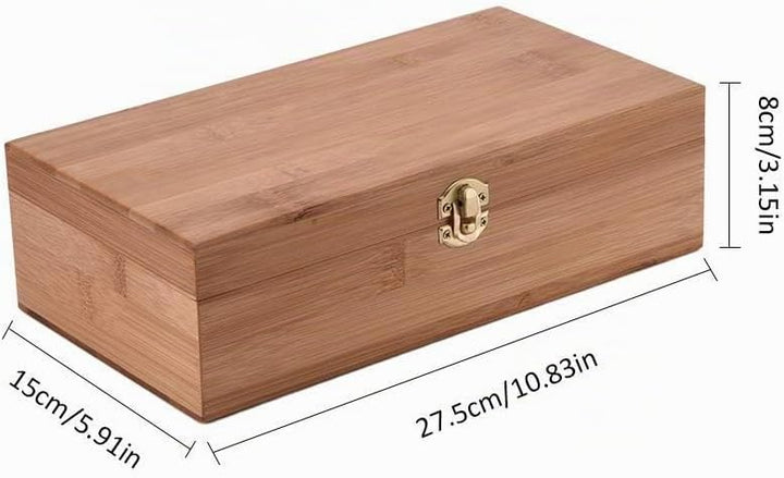 BrilliantDay Holz-Aufbewahrungsbox für ätherische Öle, 25 Gitter, drehbar, für ätherische Öle, Aroma