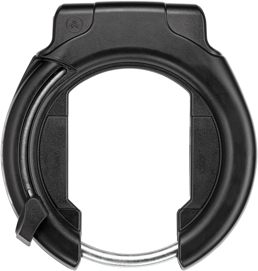 TRELOCK Rahmenschloss RS 453 Balloon AZ+ Einsteckkette ZR 355 100/6 mit Satteltasche – 56 mm breite