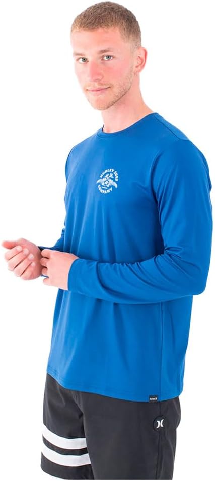 Hurley Herren Evd Hybrid UPF Ls ausschlagschutzhemd, Abyss