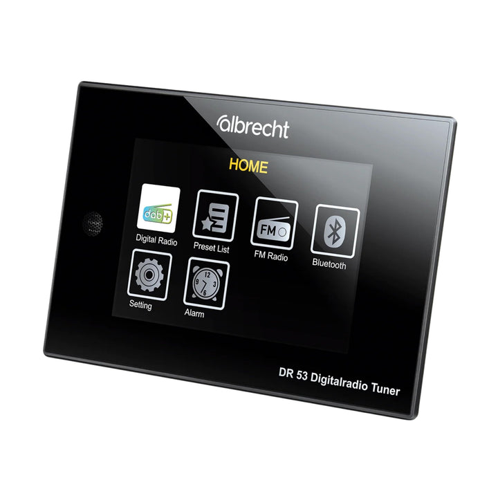 Albrecht DR 53 Digitalradio-Adapter, DAB+, UKW & Musik-Streaming Tuner für Stereoanlagen, 27251, mit