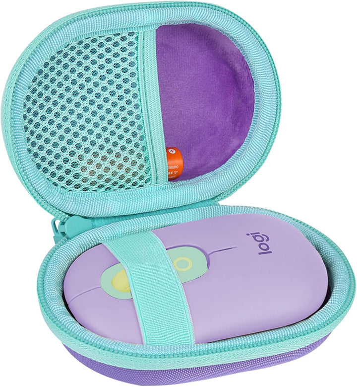 co2CREA Case Harte Reiseschutzhülle Etui Tasche für Logitech Pebble Mouse 2 M350s /M350 Pebble/Logit
