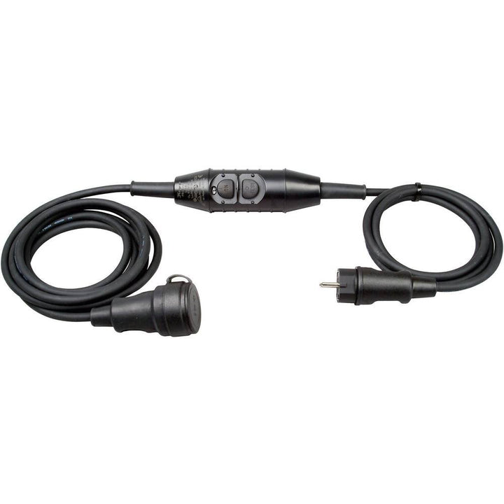 Kopp 143800015 PRCD-S, IP44, 230 VAC, im robusten Koffer, Vollgummi-Stecker und Vollgummi-Kupplung m
