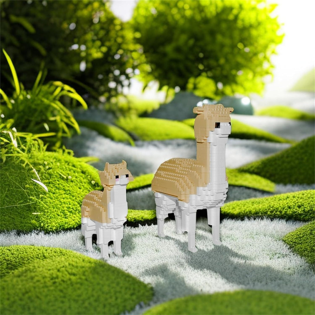 Larcele 1258 Stücke Mikro Bausteine Spielzeug Kit, Mini Bricks Bauen Bauklötze Satz KLJM-07 Mehrweg