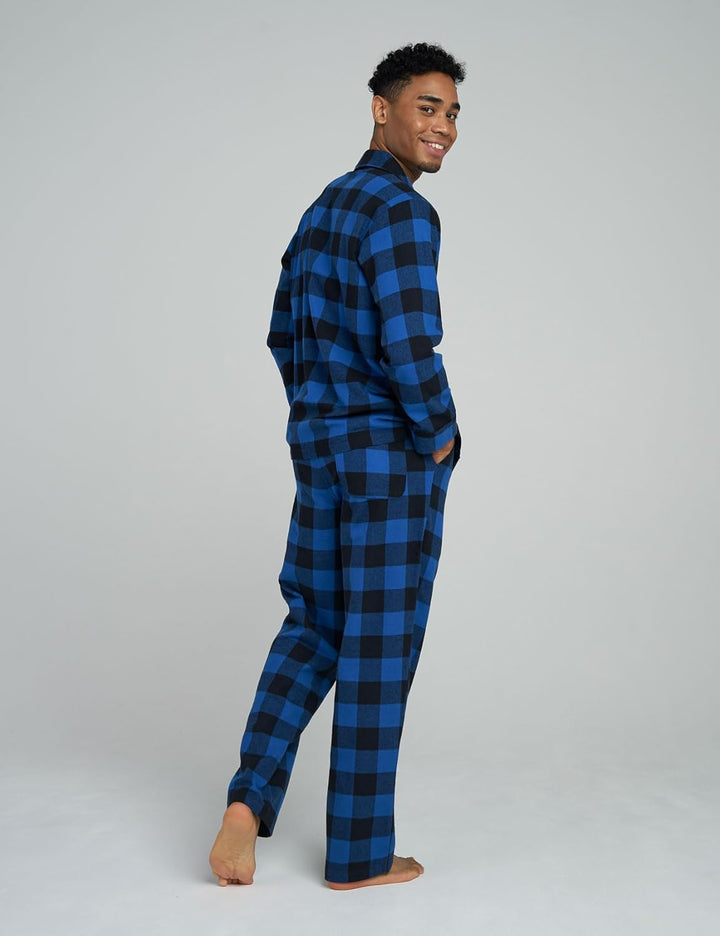LAPASA Herren Pyjama-Set Schlafanzugset (Extra Warm Flecce Set M129, Wärmer Flanell Set M95, Warm Fl