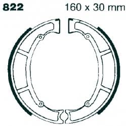 EBC Bremsbeläge Geschlitzte Premium Bremsbacken (Water Grooved)