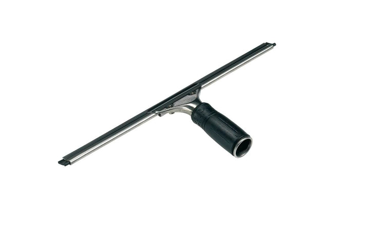 UNGER Fensterreiniger S-Wischer Hard (25 cm, Fensterabzieher, Harter Wischergummi, ideal für warme T
