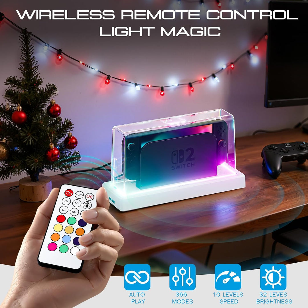 HEYSTOP Switch 2 Tasche für Nintendo Switch 2 Zubehör Set mit Switch 2 Tragetasche, Switch 2 Schutzh