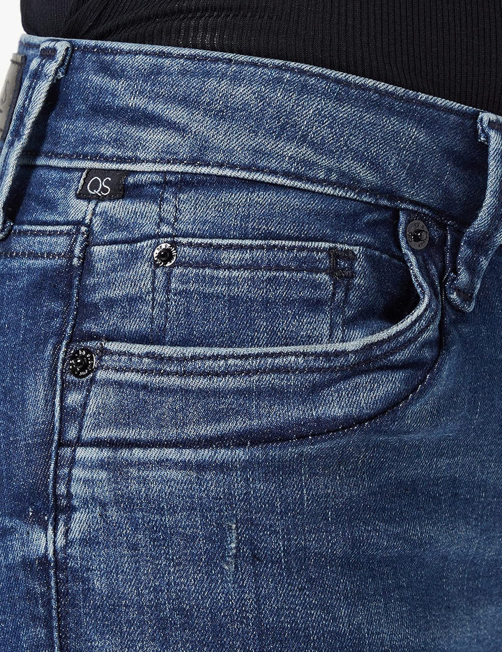 Q/S designed by Damen Jeans, Fit: Sadie Skinny Leg 32W / 30L Blau, 32W / 30L Blau