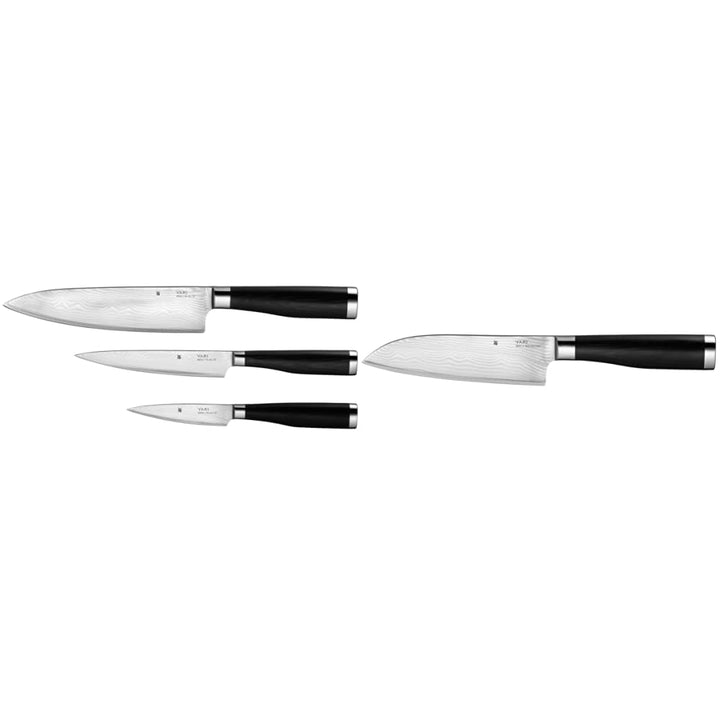 WMF Messerset 3-teilig YARI 3 Messer Küchenmesser geschmiedet japanischer Klingenstahl 67 Lagen & Sa