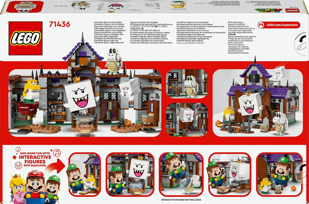 LEGO Super Mario König Buu Huus Spukhaus, Spielzeuggeisterhaus für Kinder, Nintendo Set zum Sammeln,