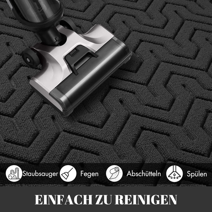 Yimobra Fussmatte für die Vordertür, strapazierfähige Ganzjahres-Fussmatte für den Eingangsbereich d