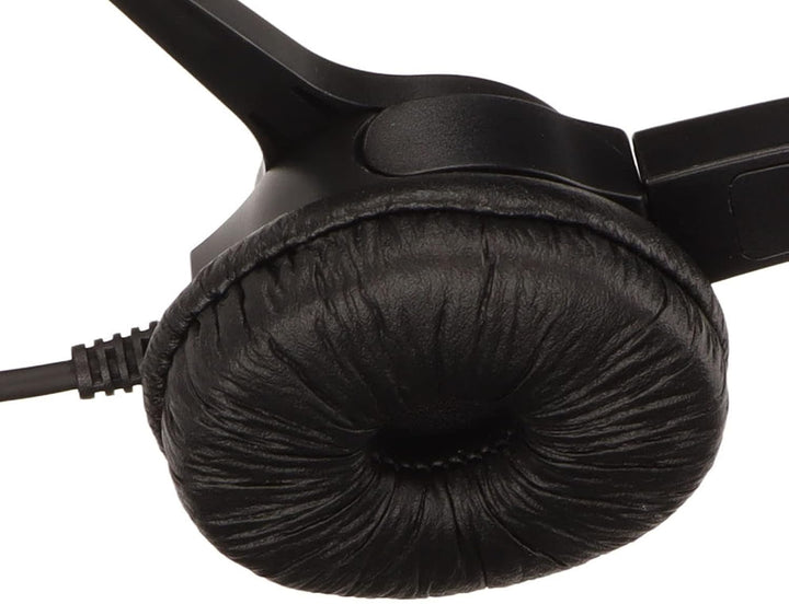 ciciglow Callcenter-Telefon, Schnurgebundenes Telefon mit Rauschunterdrückung, Headset-Mikrofon, FSK