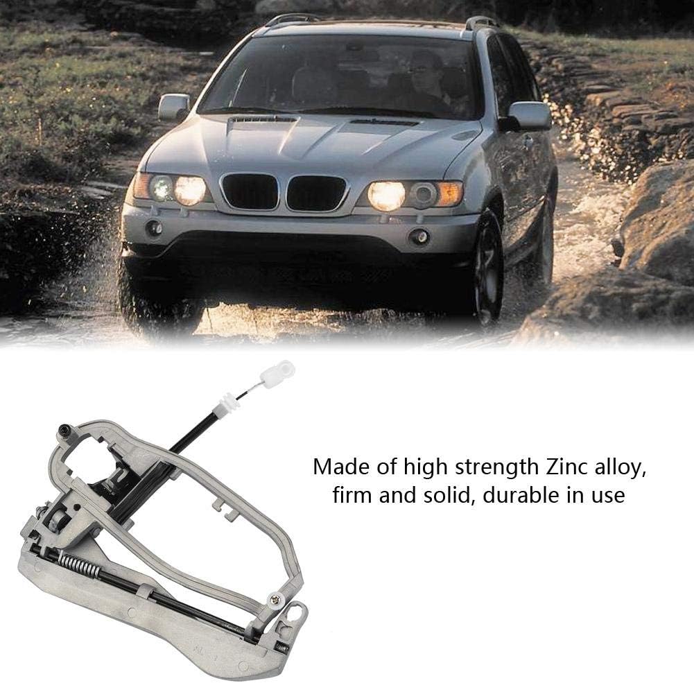 Qii lu Autotürgriff-Träger, Türgriff-Träger-Haltegriff-Gehäuse gepasst für BMW X5 nicht für den Stra