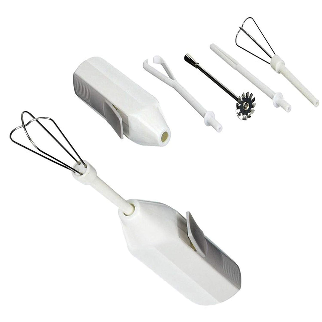 5 x Deluxe schnurloser Mini-Mixer – Mix-Peitsche, Rührmischung, Beat Getränkeschäumer