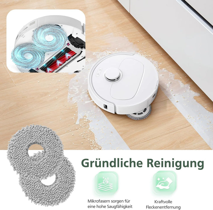24 Stück Qrevo Master Zubehör kompatibel mit Roborock Qrevo Master/Qrevo Slim Rboter-Staubsauger, 2