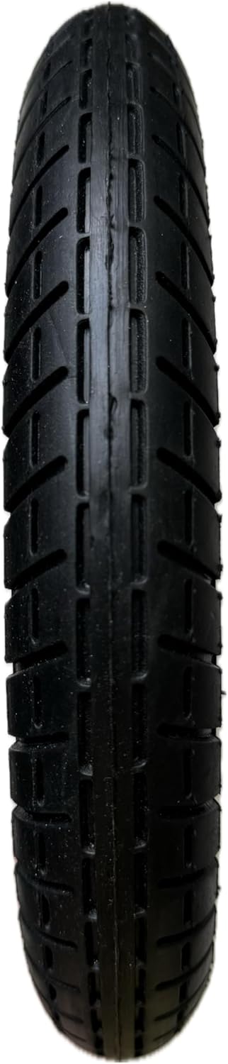 12 Zoll Rollstuhl-Hinterrad, Komplettrad, Ersatzrad, Robuster 12 1/2 x 2 1/4 Zoll Fahrradreifen Viel