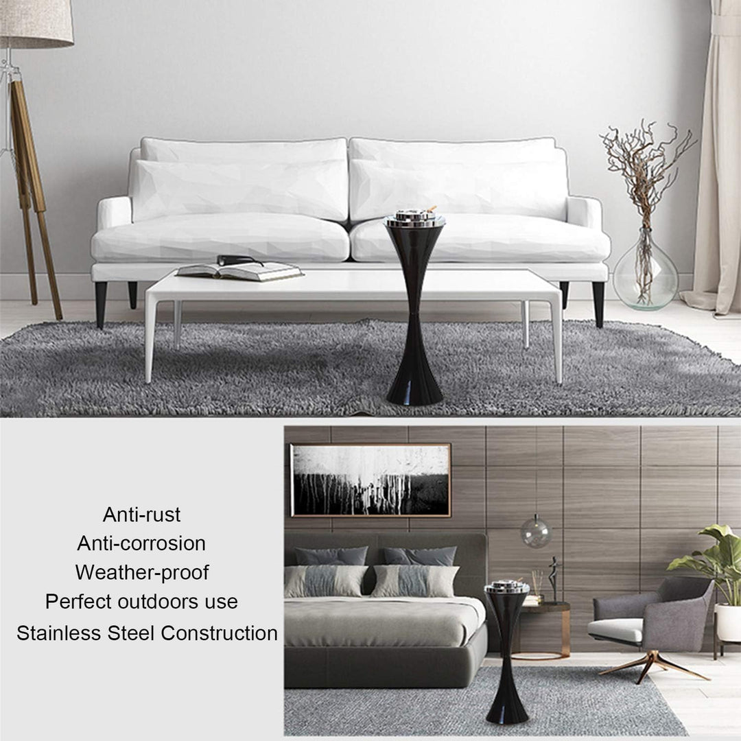 Modern Aschenbecher mit Standfuss Garten Ascher Freistehend Standaschenbecher Standascher Zigaretten