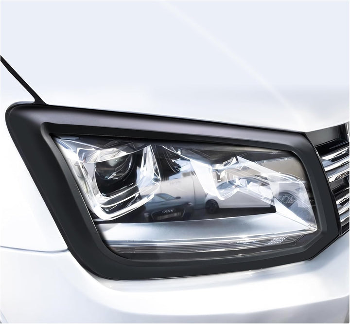 JHCHAN Scheinwerfer abdeckung Aussenschutzverkleidung für VW Amarok Erste Generation 2010–2022 V5 V6