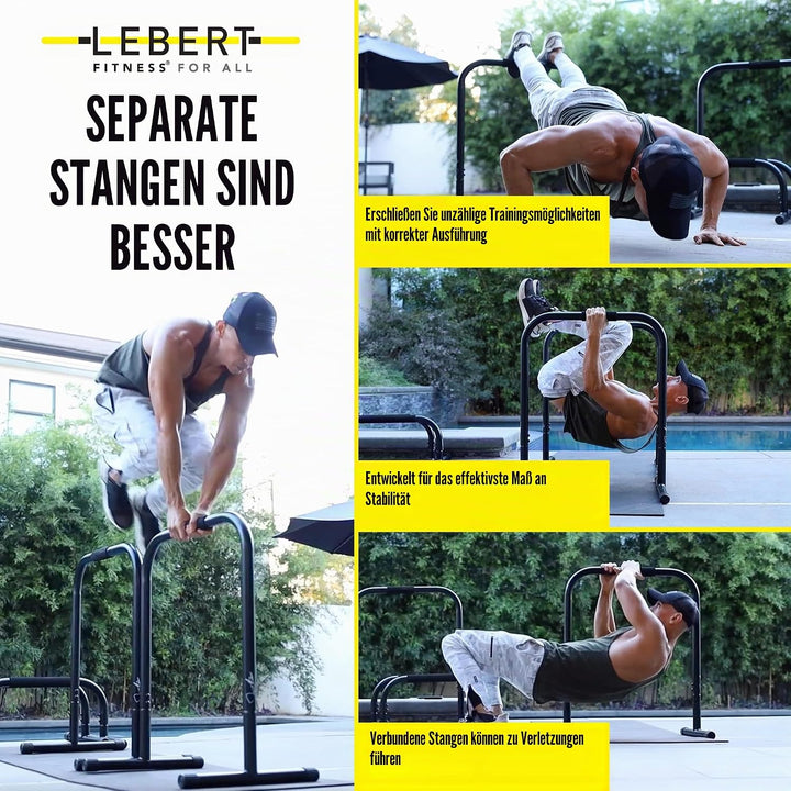 Lebert Fitness Equalizer mit Resistance Band Orange - L, Orange - L