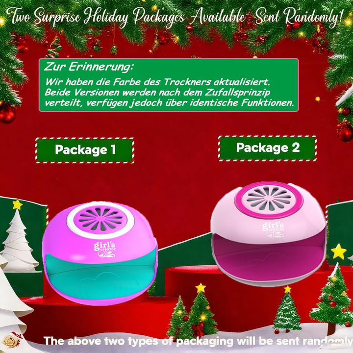 LemonDream Nagelstudio Kinder Mädchen,Geschenk Mädchen 6 7 8 9 10 11 12 jahre Geschenke für Mädchen