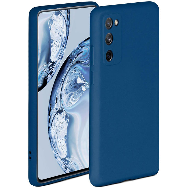 ONEFLOW Soft Case für Samsung Galaxy S20 FE/FE 5G Hülle aus Silikon mit Kameraschutz, Silikonhülle m
