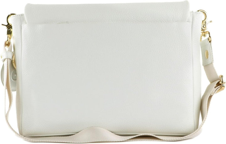 Mandarina Duck Damen Mellow Leather Tasche Optical White, Optical White