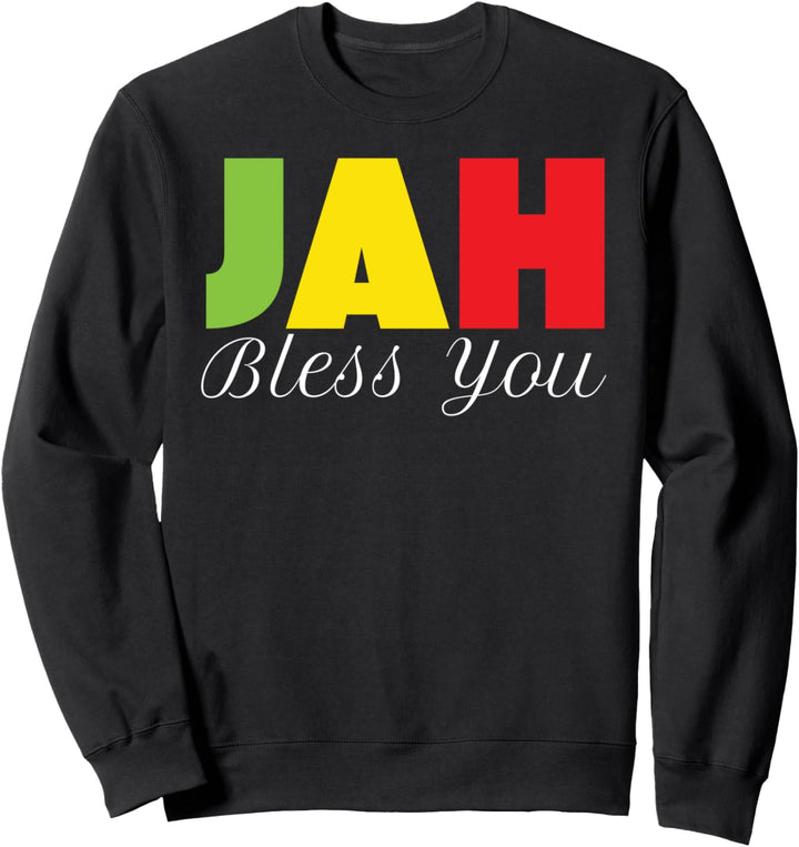 Jah segne dich Reggae Rastafari Sweatshirt