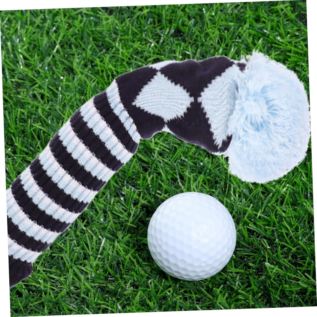 BESPORTBLE 3 Stück/Set Gestrickte Golf-Schlägerkopfhüllen Golf-Eisen-Kopfhüllen Golfschlägerhüllen H