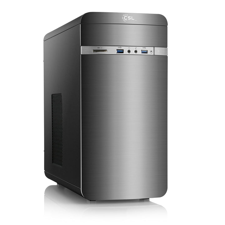 Basic Gaming PC mit Windows 11 Home | AMD Ryzen 5 PRO 4650G 6x3.7GHz | AMD Radeon | 500GB M.2 NVMe |