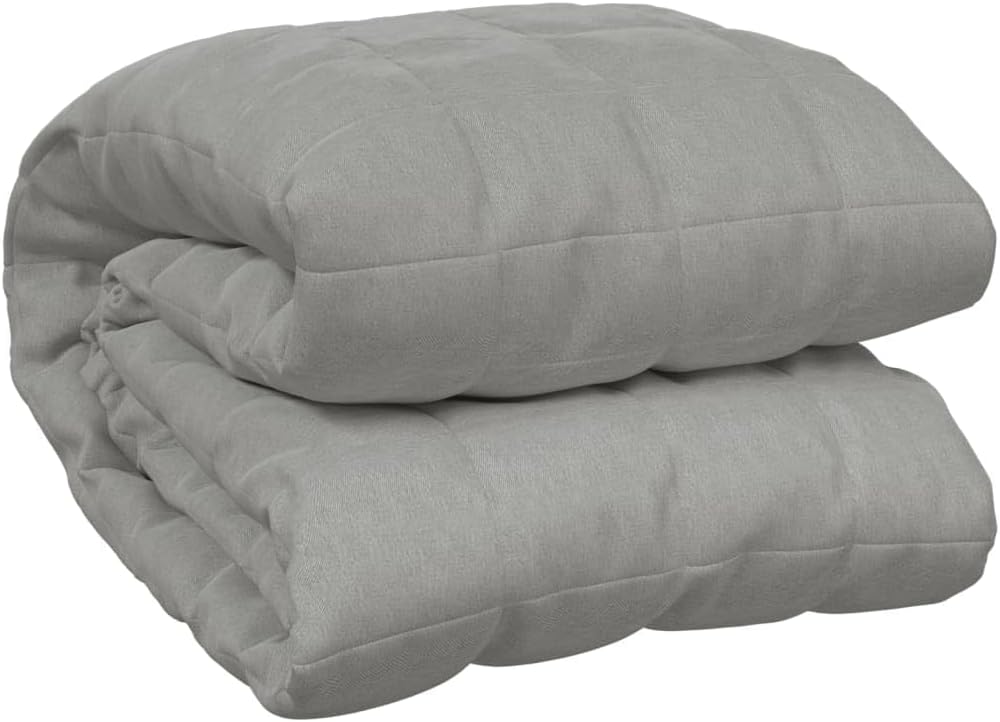 SKM Gewichtsdecke Grau 220x230 cm 15 kg Stoff, Weight: 15.4 kg, 3154791 Grau 220 x 230 cm,15 kg, Gra