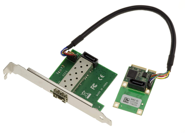 KALEA-INFORMATIQUE Mini PCI Express MiniPCIe-Karte - 1 SFP Port LAN GIGABIT ethernet mit Intel I210