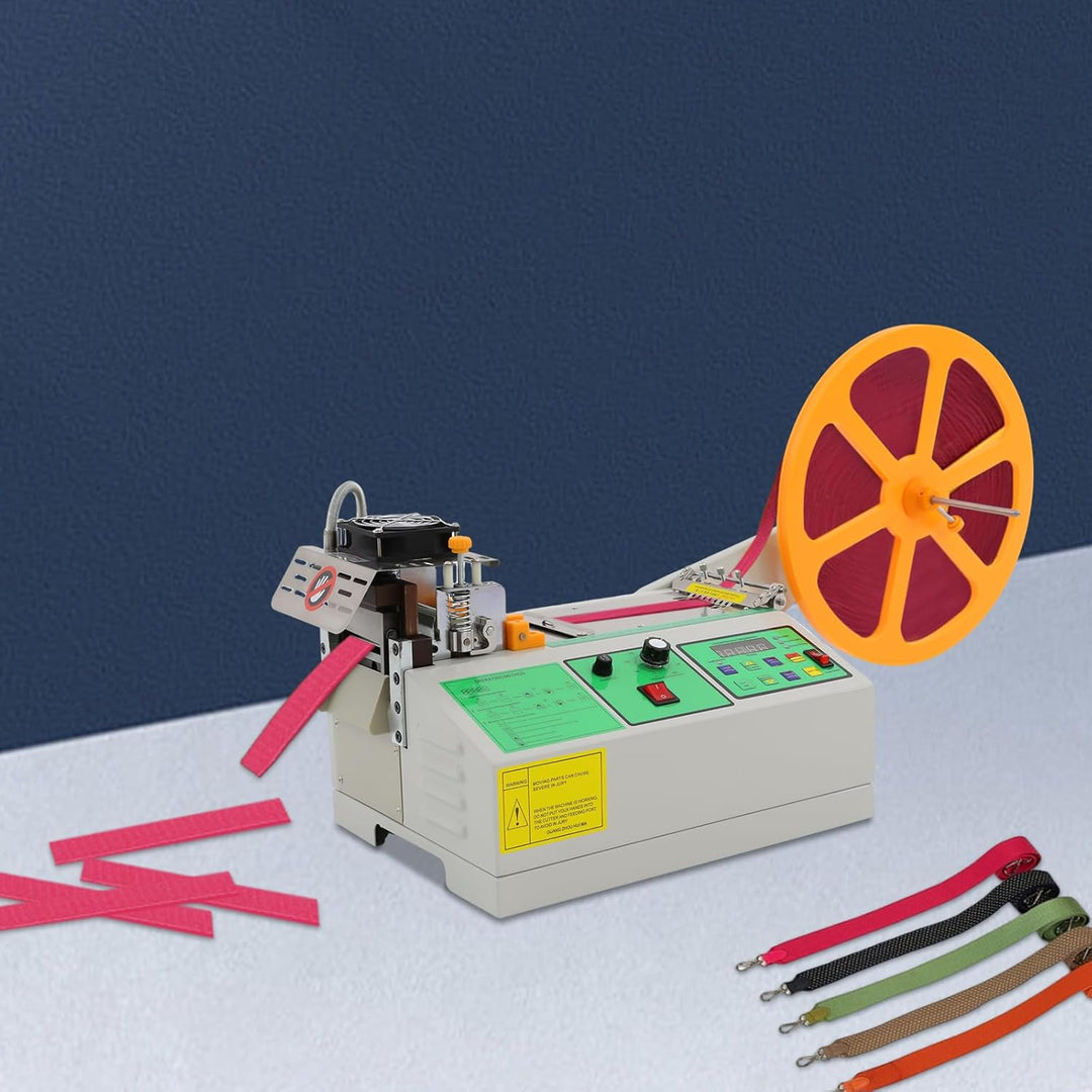 Automatischer Heiss- und Kaltbandschneider Gurtbandschneidemaschine für Bekleidungsfabriken Werkstät