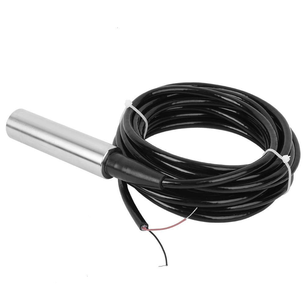 Füllstandssensor Wasser TL-136, DC 24V 4-20ma Wasserstandssensor Edelstahl Flüssigkeitsstandsensor I